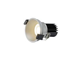 DM201699  Bania 12 Powered by Tridonic  12W 4000K 1200lm 12° CRI>90 LED Engine, 350mA Silver Fixed Recessed Spotlight, IP20
